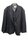 The Frankie Shop Size L/XL Black Rayon Blend 2 Buttons Blazer Oversize Jacket Black / L/XL
