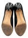 Carolina Herrera Shoe Size 39 Black Leather Stiletto Ankle Buckle Suede Booties Black / 39