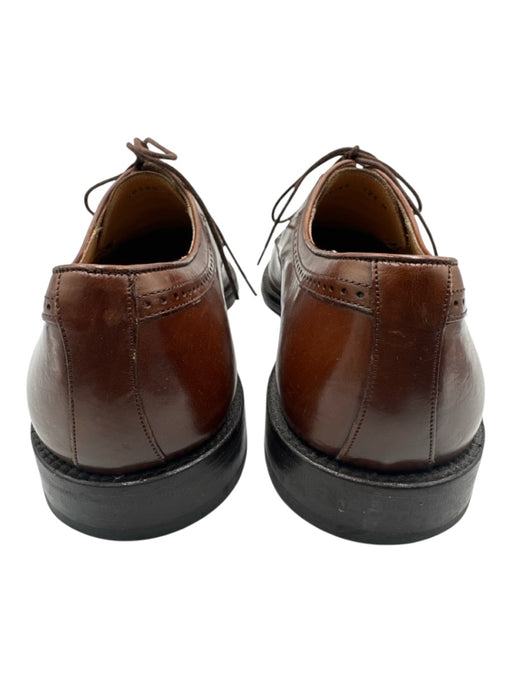 Mezlan Shoe Size 9.5 Brown Leather Solid Laces Men's Shoes Brown / 9.5
