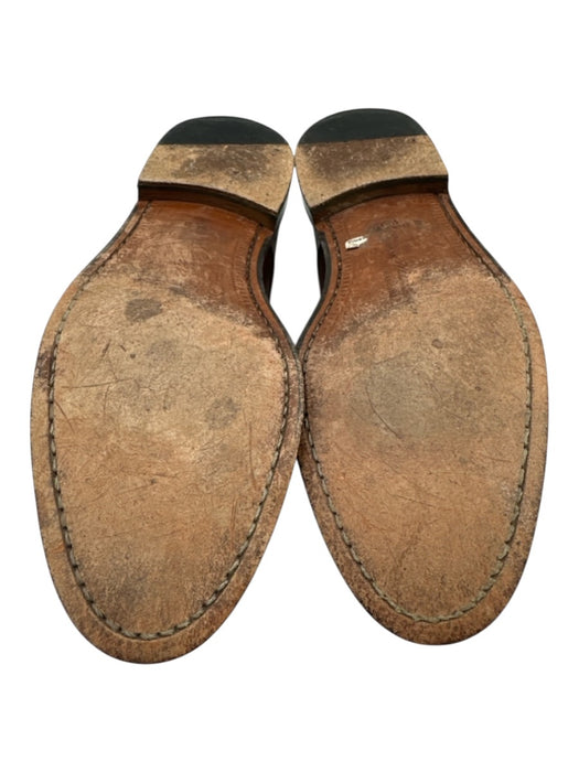 Mezlan Shoe Size 9.5 Brown Leather Solid Laces Men's Shoes Brown / 9.5