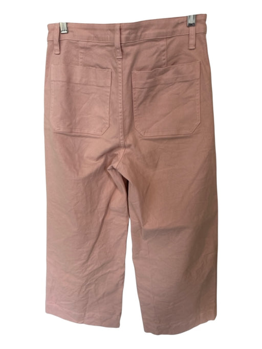 Madewell Size 27 Peach Cotton High Waist Wide Leg Pants Peach / 27