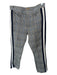 Mother Size 28 Gray & Blue Cotton Blend High Waist Plaid Side Stripes Pants Gray & Blue / 28