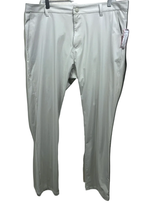 Rhone Size est 38 Light Beige Synthetic Solid Athleisure Men's Pants Light Beige / est 38