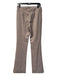 Insight Size 6 Beige Multi Rayon Blend Elastic Waist High Rise Pants Beige Multi / 6