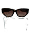 Tory Burch Mixed Brown Acetate Square Tortoise Tinted Lens Polarized Sunglasses Mixed Brown