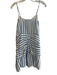Derek Lam Size 00 Blue & White No Fabric Tag Spaghetti Strap Striped Dress Blue & White / 00