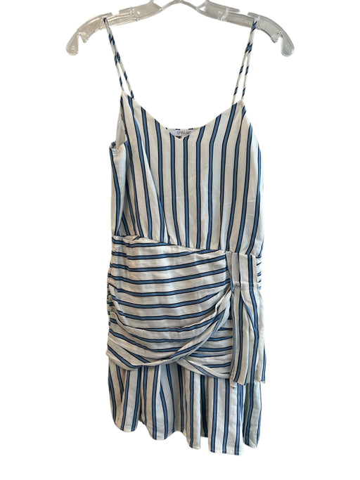 Derek Lam Size 00 Blue & White No Fabric Tag Spaghetti Strap Striped Dress Blue & White / 00