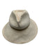 Janessa Leone Beige Straw Tear Drop Woven Tear Drop Hat Beige / S