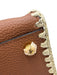 Fendi Brown & Cream Leather & Raffia Gold hardware Blanket Stitch Top Handle Bag Brown & Cream / Medium