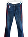 Veronica Beard Size 24 Blue Cotton & Polyester 5 Pocket High Rise Raw Hem Jeans Blue / 24