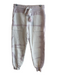 Ulla Johnson Size P White & Purple 100% Cotton Drawstring Exterior Pocket Pants White & Purple / P
