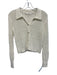 Frame Size XXS Cream White Rayon Blend Long Sleeve Open Knit Collar Sweater Cream White / XXS