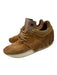 Esse Ut Esse Shoe Size 36 brown, olive green, white Leather Upper Suede Sneakers brown, olive green, white / 36