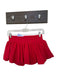 FP Movement Size S Red Polyester Bubble Hem Elastic Waist Athletic Skort Red / S