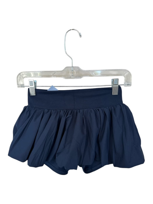 FP Movement Size XS Navy Polyester Bubble Hem Elastic Waist Athletic Skort Navy / XS
