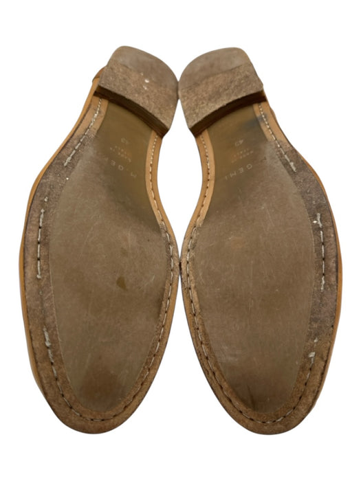M. Gemi Shoe Size 43 Brown Leather Solid Dress Men's Shoes Brown / 43