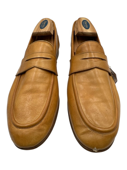 M. Gemi Shoe Size 43 Brown Leather Solid Dress Men's Shoes Brown / 43