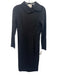Jason Wu Size S Black Missing Fabric Tag Long Sleeve Collar Zip Up Midi Dress Black / S