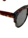 Wildfox Brown Acetate Tortoise shell Semi rimless Sunglasses Brown