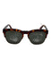 Wildfox Brown Acetate Tortoise shell Semi rimless Sunglasses Brown