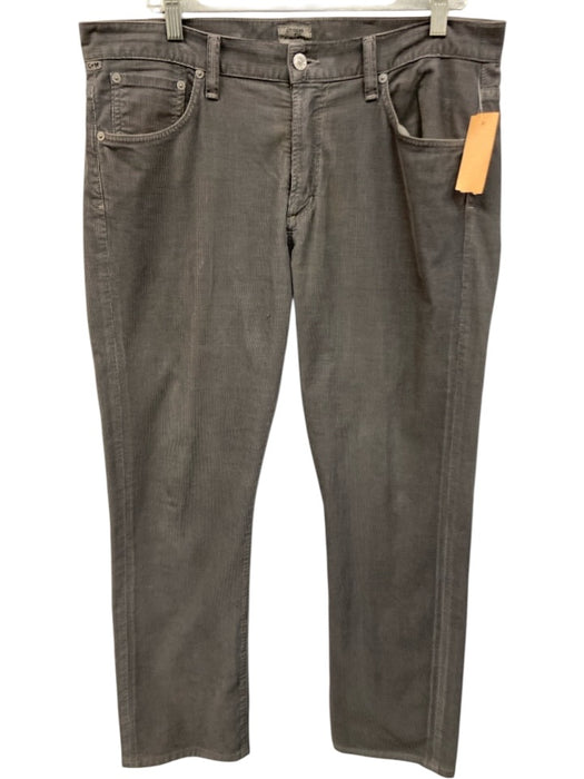 Citizens of Humanity Size 34 Gray Cotton Blend Cordouroy Khaki Men's Pants Gray / 34