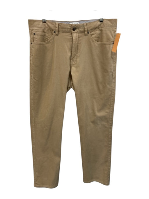 Peter Millar Size 34 Beige Cotton Blend Cordouroy Khakis Men's Pants Beige / 34
