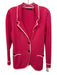 Nic + Zoe Size PM Pink Cotton Blend Buttons Long Sleeve Knit Cardigan Pink / PM