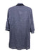 Splendid Size XS Navy Linen Blend Button Down Dress Navy / XS