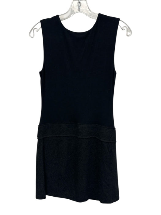 Bailey 44 Size S Black & Gold Rayon & Spandex Sleeveless Fabric Block Mini Dress Black & Gold / S