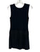Bailey 44 Size S Black & Gold Rayon & Spandex Sleeveless Fabric Block Mini Dress Black & Gold / S
