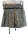 3.1 Phillip Lim Size 2 Army Green Cotton High Rise Belted Paper Bag Shorts Army Green / 2