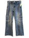KanCan Size 25 Mid Light Wash Cotton Mid Rise Pockets Zip Fly Wide Leg Jeans Mid Light Wash / 25