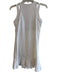 Lily Pulitzer Size XS White Nylon Blend Sleeveless Scoop Neck Front Zip Dress White / XS