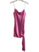 Cinq a Sept Size 4 Pink Silk Spaghetti Strap solid color Cowl neck Dress Pink / 4