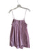Free People Size S Purple Cotton Spaghetti Strap Button Back pocket Dress Purple / S