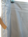 Alexis Size S White Cotton Blend layered Pleated Lace Side Zip Skirt White / S