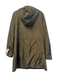Pendleton Size M Brown Polyester Button & Zip Hood Quilted Pockets Coat Brown / M