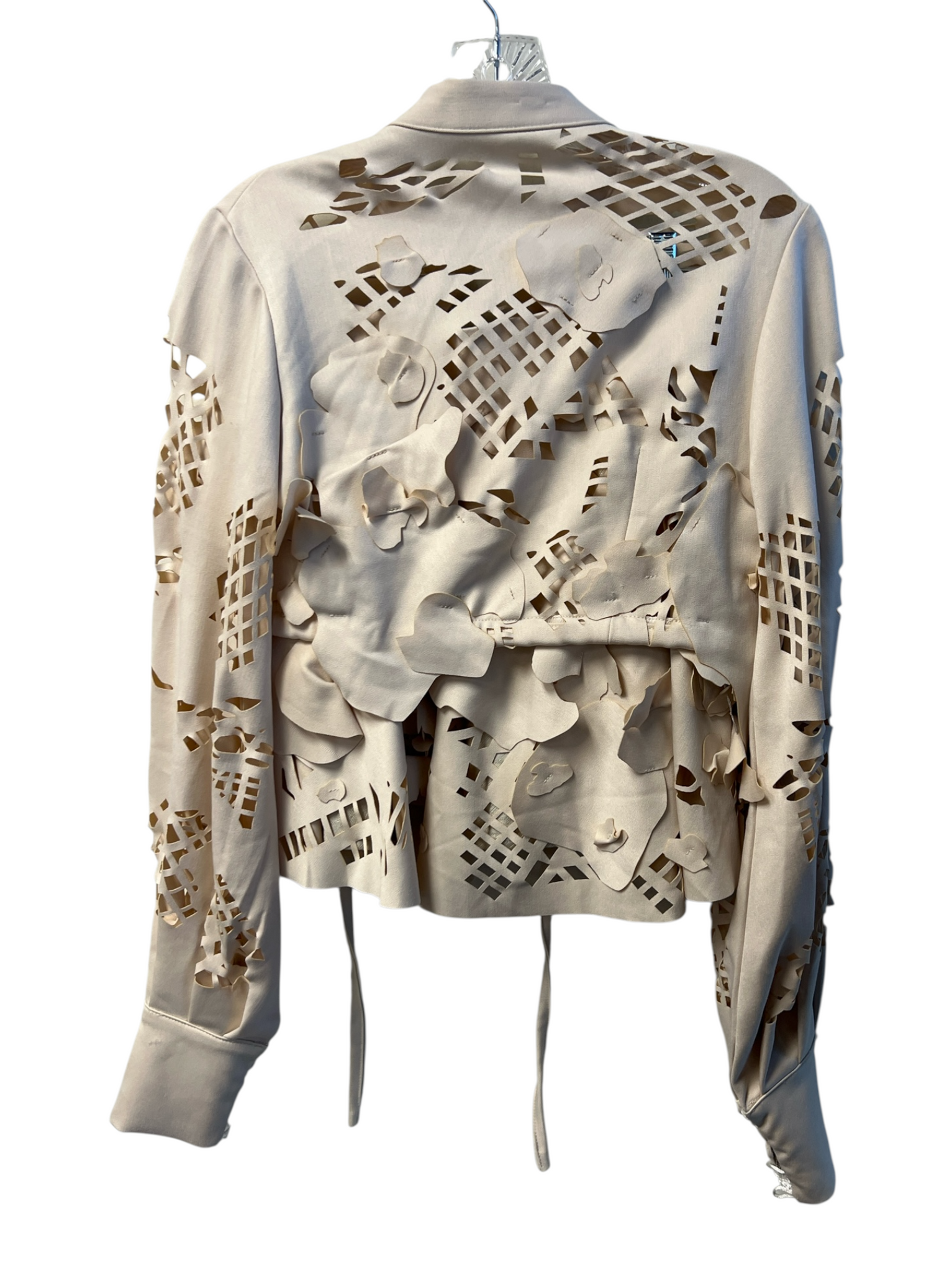 Morange Size Est S Beige No Fabric Tag Cut Out Button Down Above Knee ...