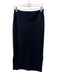 Spanx Size S Black No Fabric Tag Stretch Side Slit Below Knee Bodycon Skirt Black / S