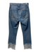 AO.LA Size 25 Medium light wash Cotton Zip Fly High Rise Patchwork Jeans Medium light wash / 25
