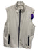 Stitch Size L White Synthetic Solid Vest Men's Jacket White / L