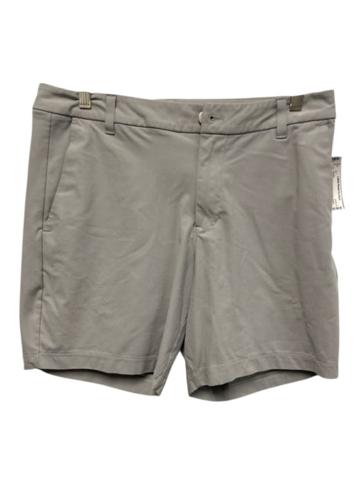 Lululemon Size 31 Gray Synthetic Solid Athletic Khakis Men's Shorts Gray / 31