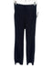 Lululemon Size 6 Gray Polyester Blend Elastic Waist Ribbed Straight Leggings Gray / 6