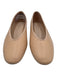 Tuckernuck Shoe Size 8.5 Beige Pink Leather Almond Toe Low Stacked Heel Flats Beige Pink / 8.5