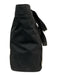 Beis Black Canvas Pockets Top Handle Tote Bag Black / Large