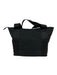 Beis Black Canvas Pockets Top Handle Tote Bag Black / Large