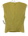 Reformation Size S Charteruse Yellow Polyester V Neck Sleeveless Crinkle Top Charteruse Yellow / S