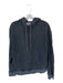Agolde Size M Charcoal Cotton Long Sleeve Back Logo Athletic Hoodie Charcoal / M
