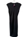 House of Harlow Size S Black Polyester Sleeveless Keyhole Detail Maxi Dress Black / S