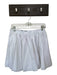 Zara Size M White Cotton Side Zip Mini Skirt White / M